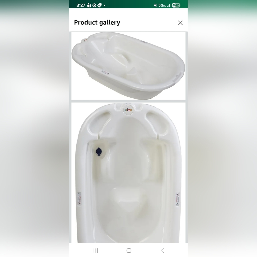 Primo Baby bath tub Used Condition